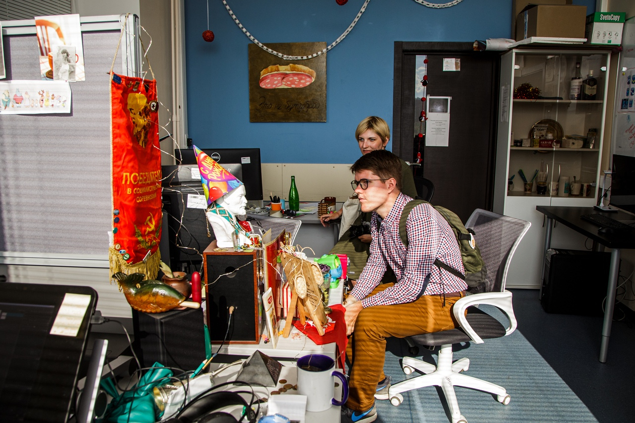 Сыктывкарец, который спародировал «Игру престолов», посетил «Союзмультфильм» (фото)