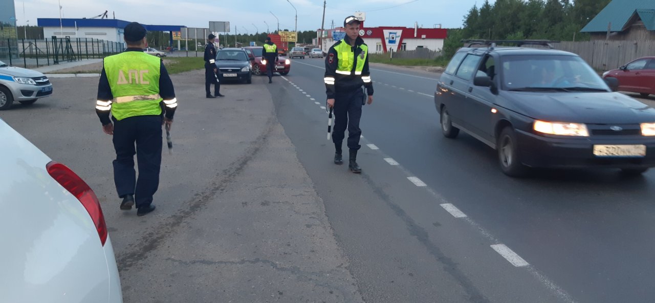 В «трезвые выходные» на дорогах Коми поймали 40 пьяных водителей