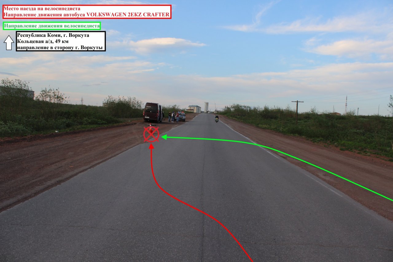 В Коми сбили подростка-велосипедиста, мальчик в коме