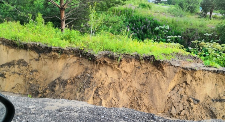 В мэрии Сыктывкара рассказали, что будут делать с обвалом на объездной