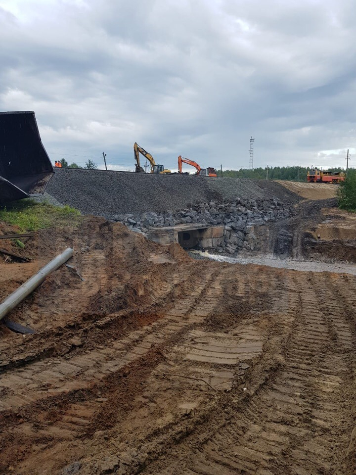 «Работы идут полным ходом»: сыктывкарец побывал на месте крушения поезда в Коми (фото)