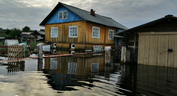Из-за аномальных дождей в Коми объявили повышенную готовность РСЧС