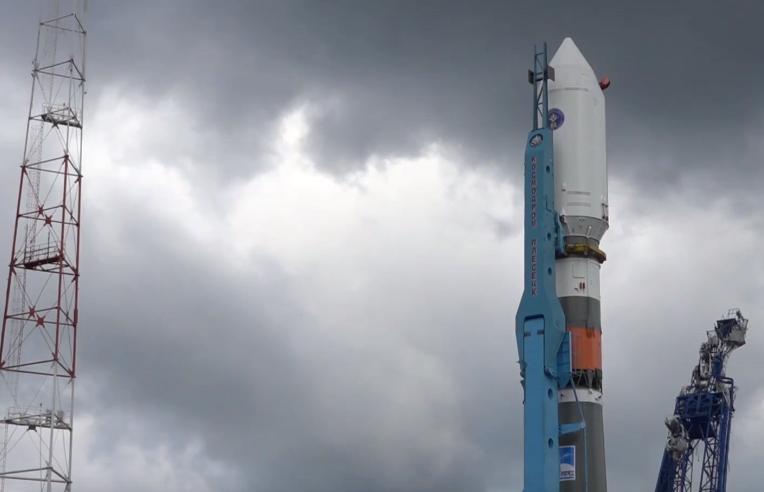 Появилось видео запуска ракеты, обломки которой упали на Коми