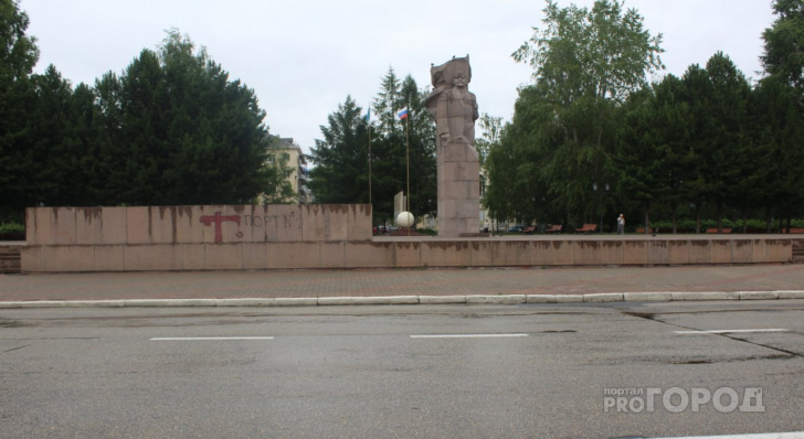 В Сыктывкаре задержали подозреваемого в «художествах» на Стефановской площади