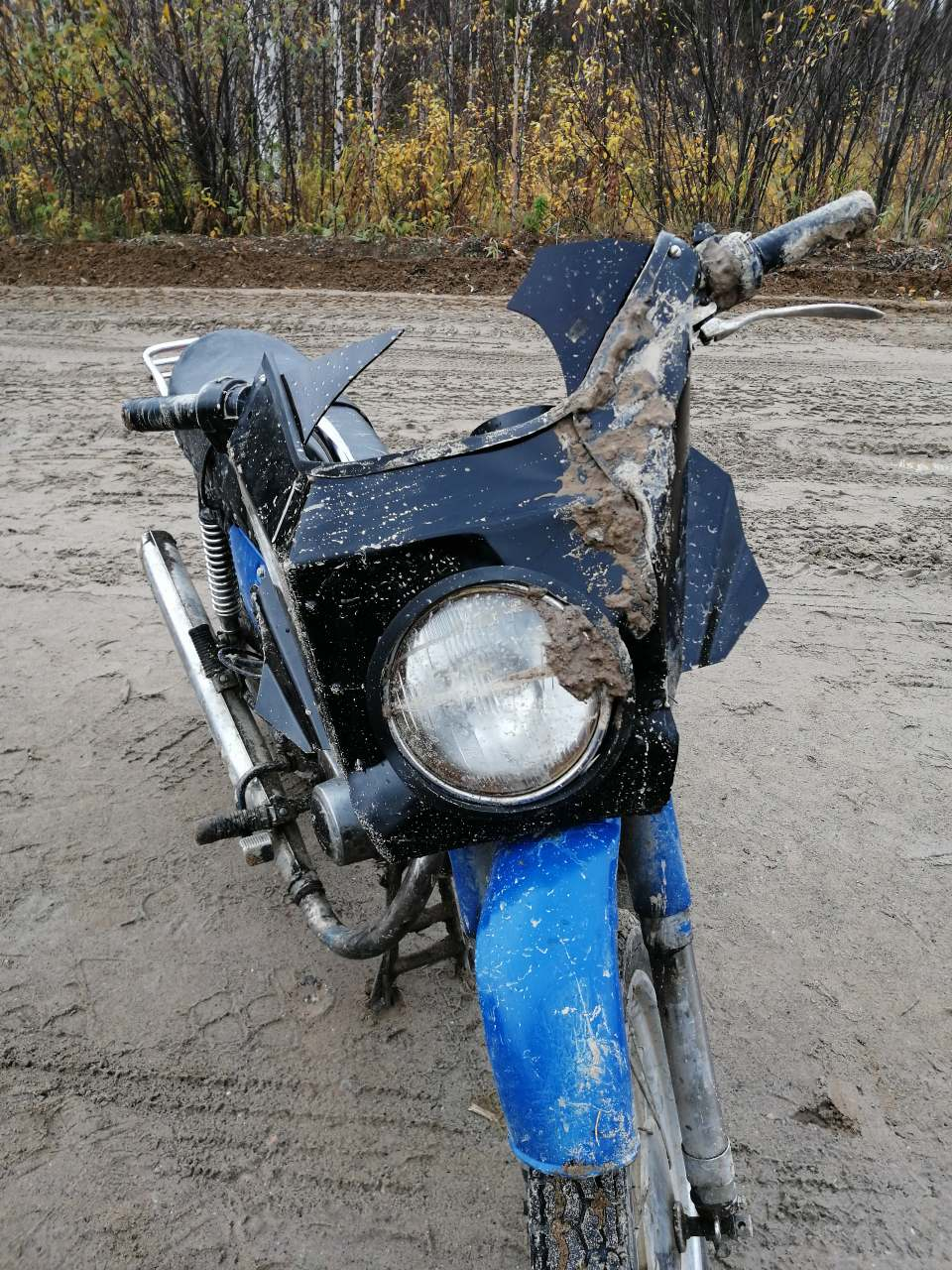 В Коми насмерть разбился лихач на мотоцикле без номеров