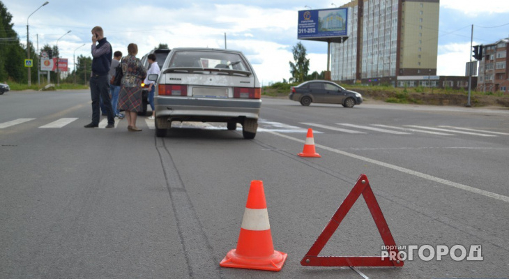 В Сыктывкаре пенсионер на «Форде» сбил человека на переходе