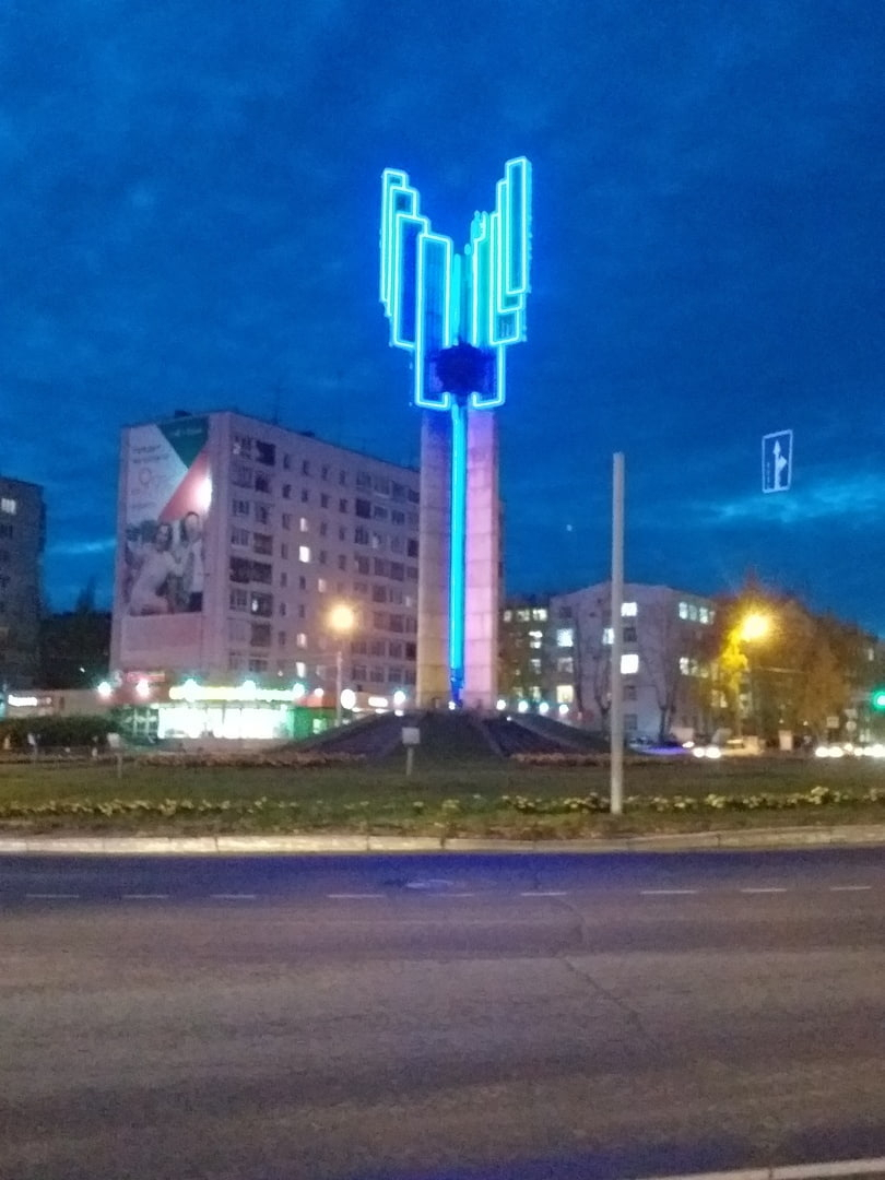 Стало известно, почему погасла подсветка на сыктывкарской стеле