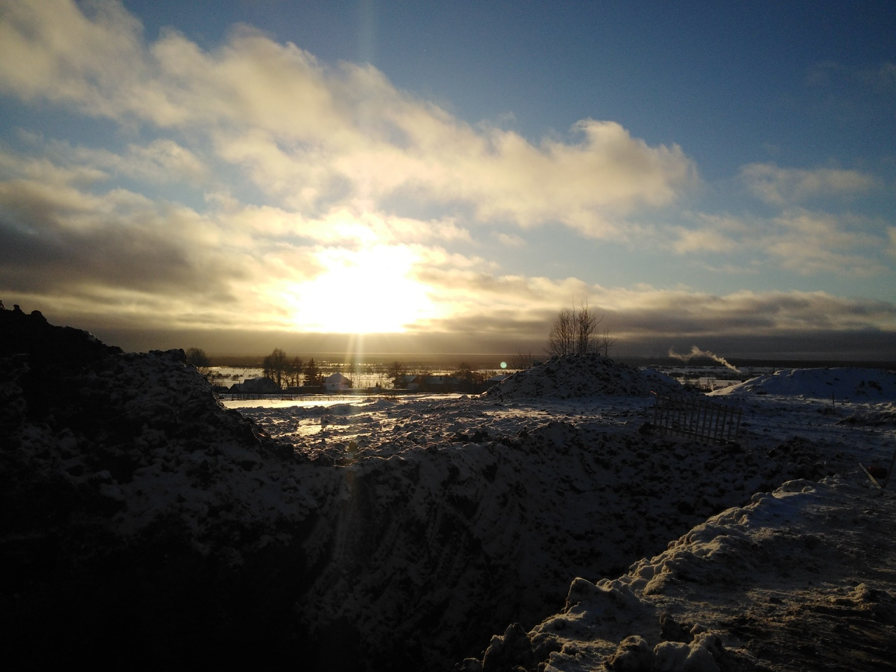 Фото дня в Сыктывкаре: бесконечные просторы под голубым небом