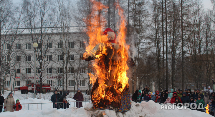 На Масленице в Сыктывкаре горожане полезут на столб за холодильником