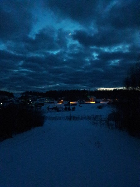 Фото дня от сыктывкарца: где-то в Коми