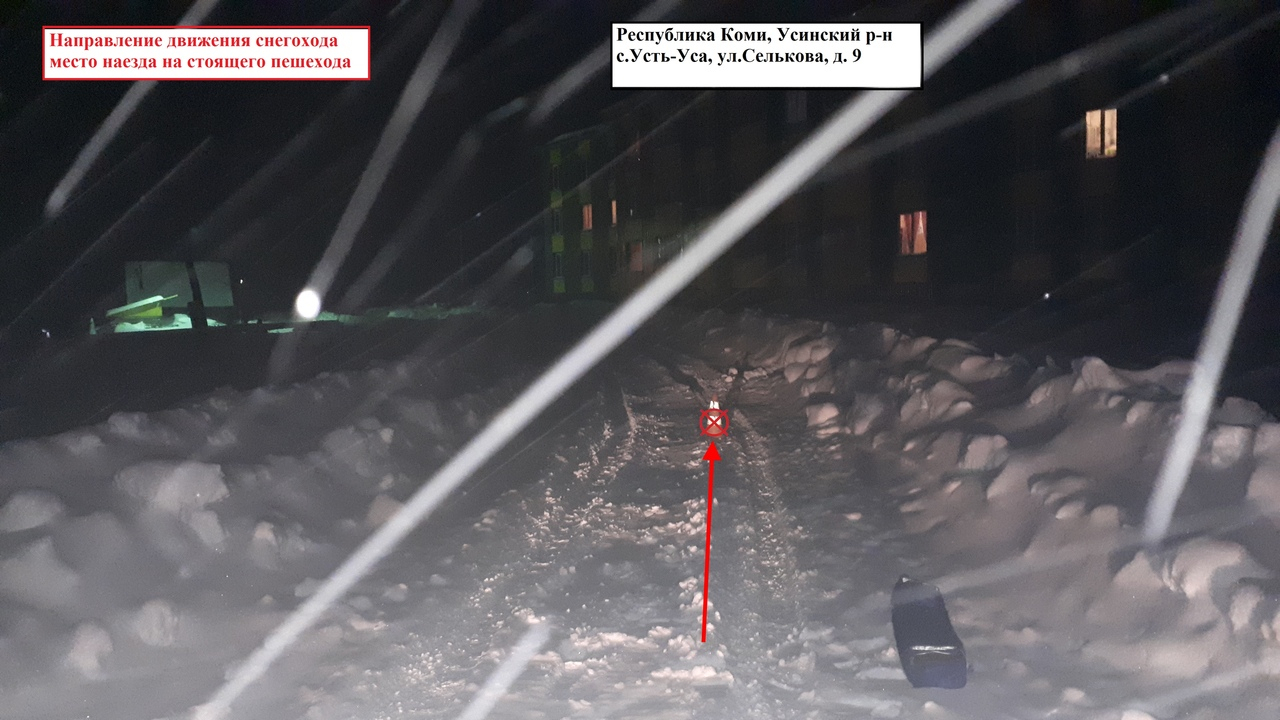 Пьяный житель Коми на снегоходе сбил ребенка и уехал