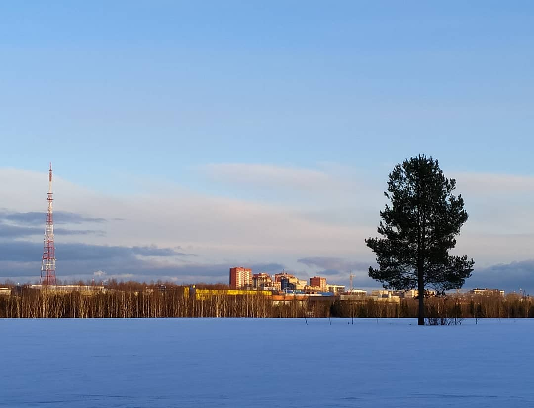 Фото дня в Сыктывкаре: ясные просторы в солнечный день