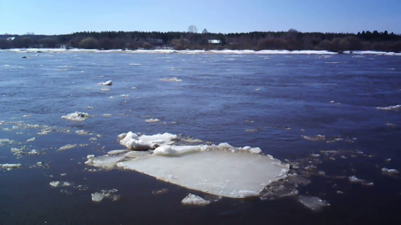 В Коми река вышла из берегов и отрезала от большой земли село и деревню