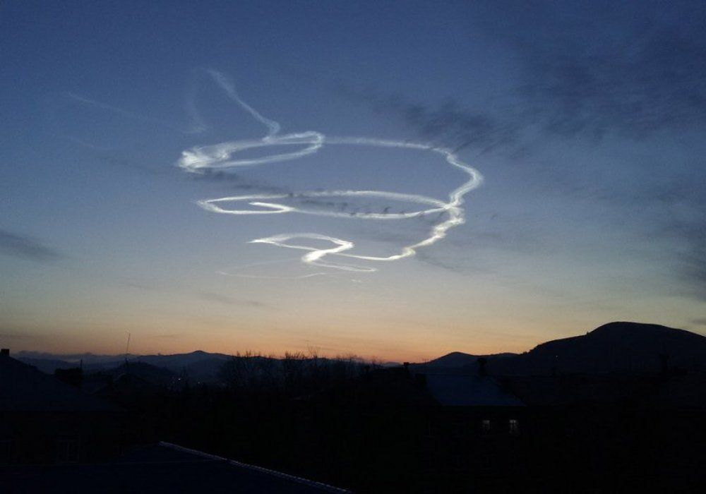 Сыктывкарцев удивили загадочные узоры в небе (фото)