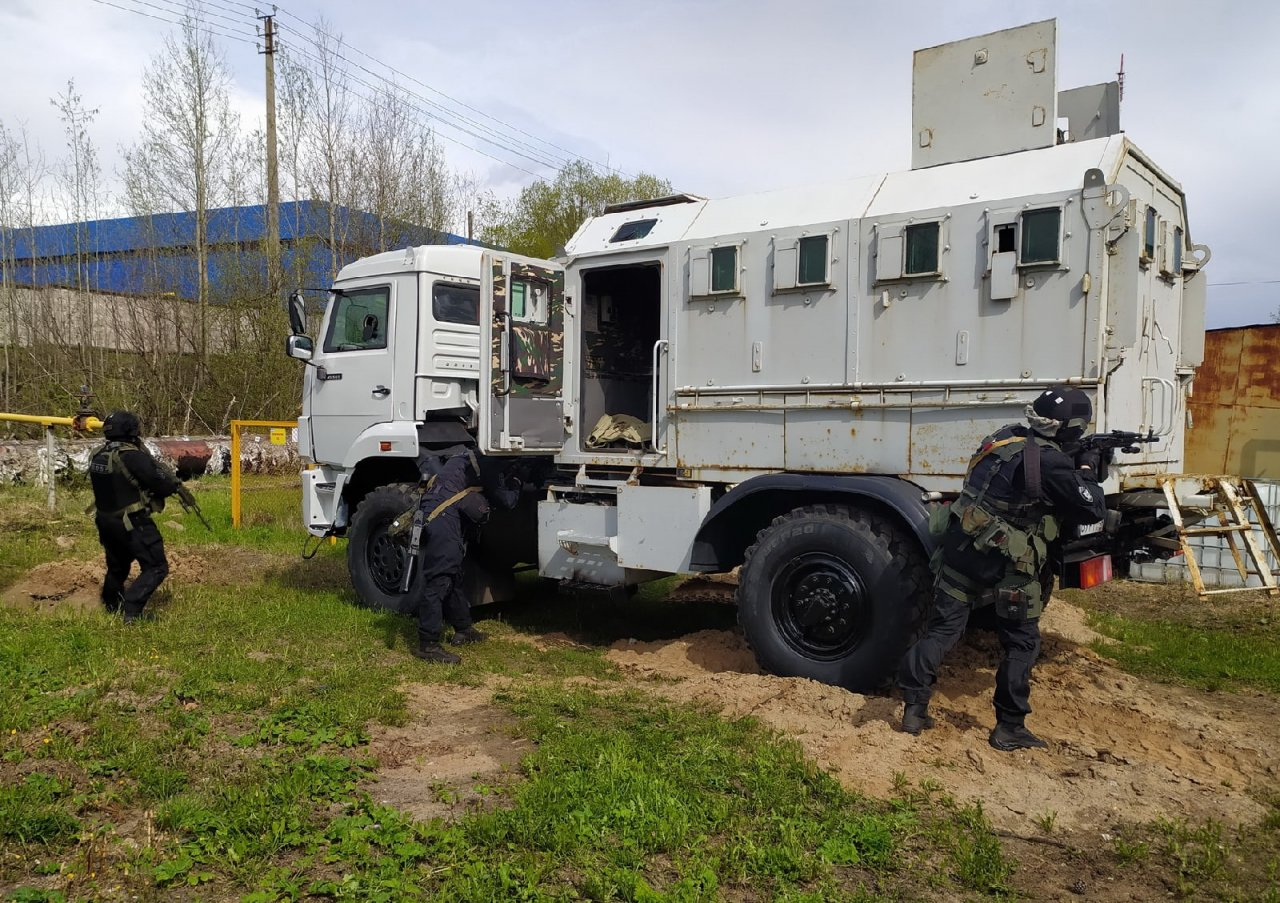 В Коми прошли командно-штабные учения спецслужб (фото)