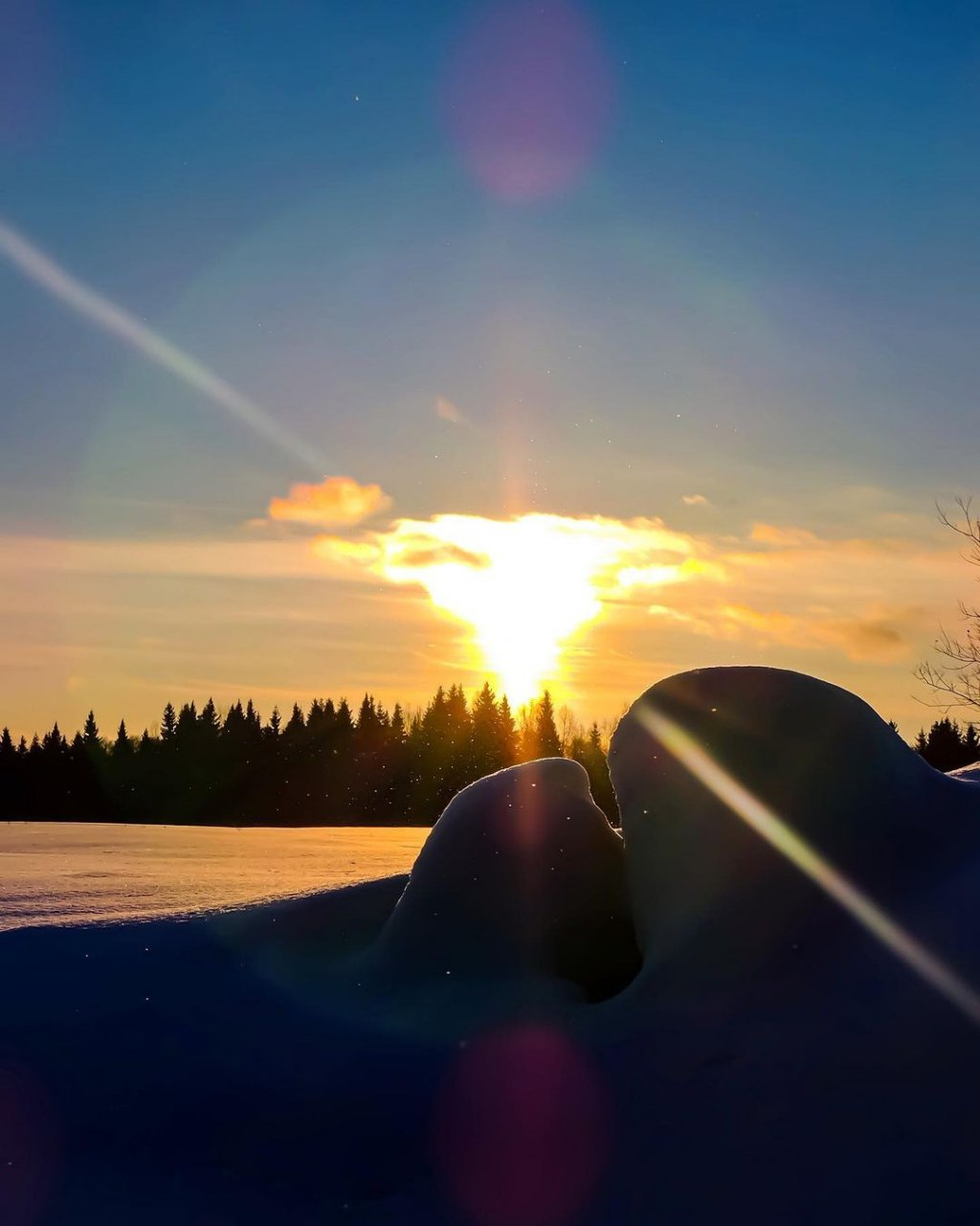 Фото дня в Сыктывкаре: природа - лучший художник