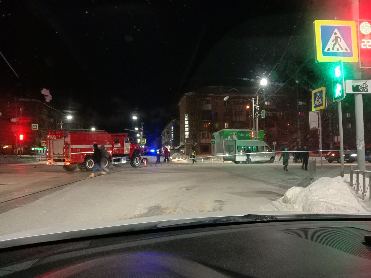 В Коми пожарный «Урал» влетел в пассажирскую «Газель»