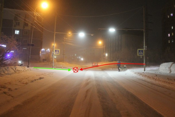 Житель Коми 154-й раз нарушил ПДД: он сбил пешехода