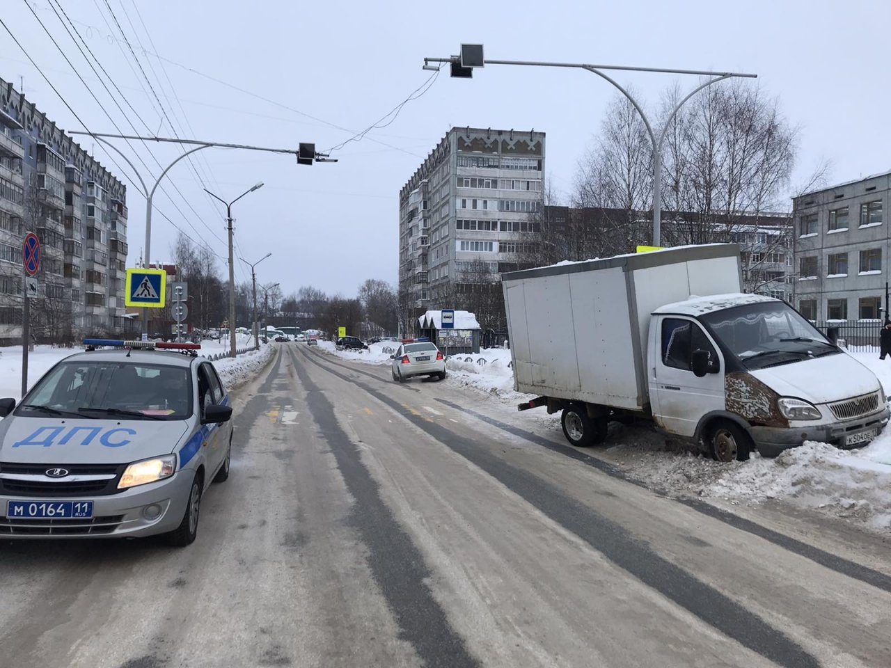 В Сыктывкаре под колеса «Газели» попал 7-летний мальчик