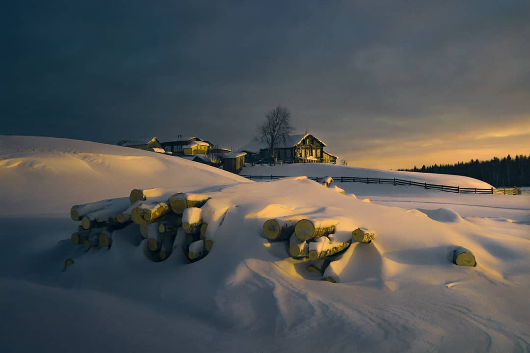 Фото дня от сыктывкарца: один день из жизни коми глубинки