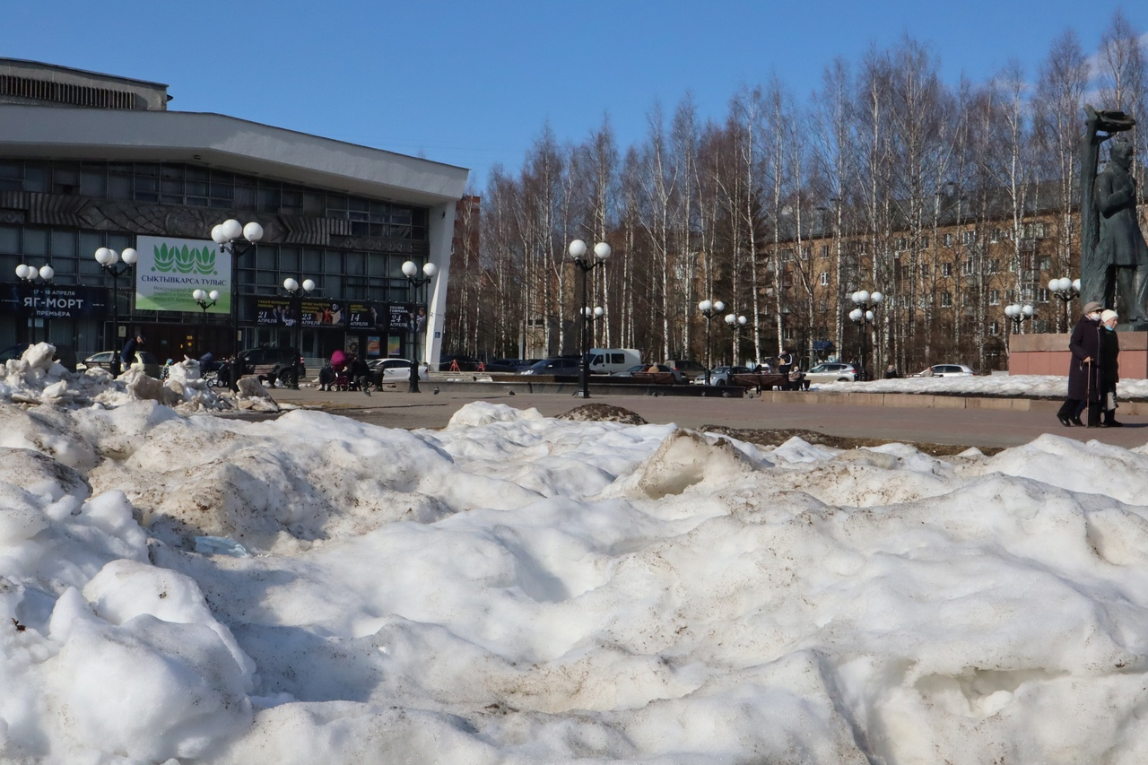 Погода в Сыктывкаре на 8 апреля: мощный ветер и небольшой дождь