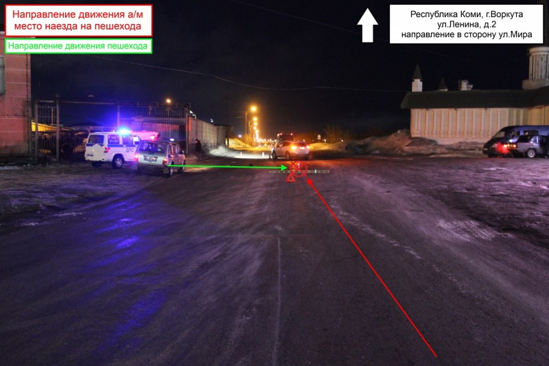 В Коми мужчина попал под колеса авто и впал в кому