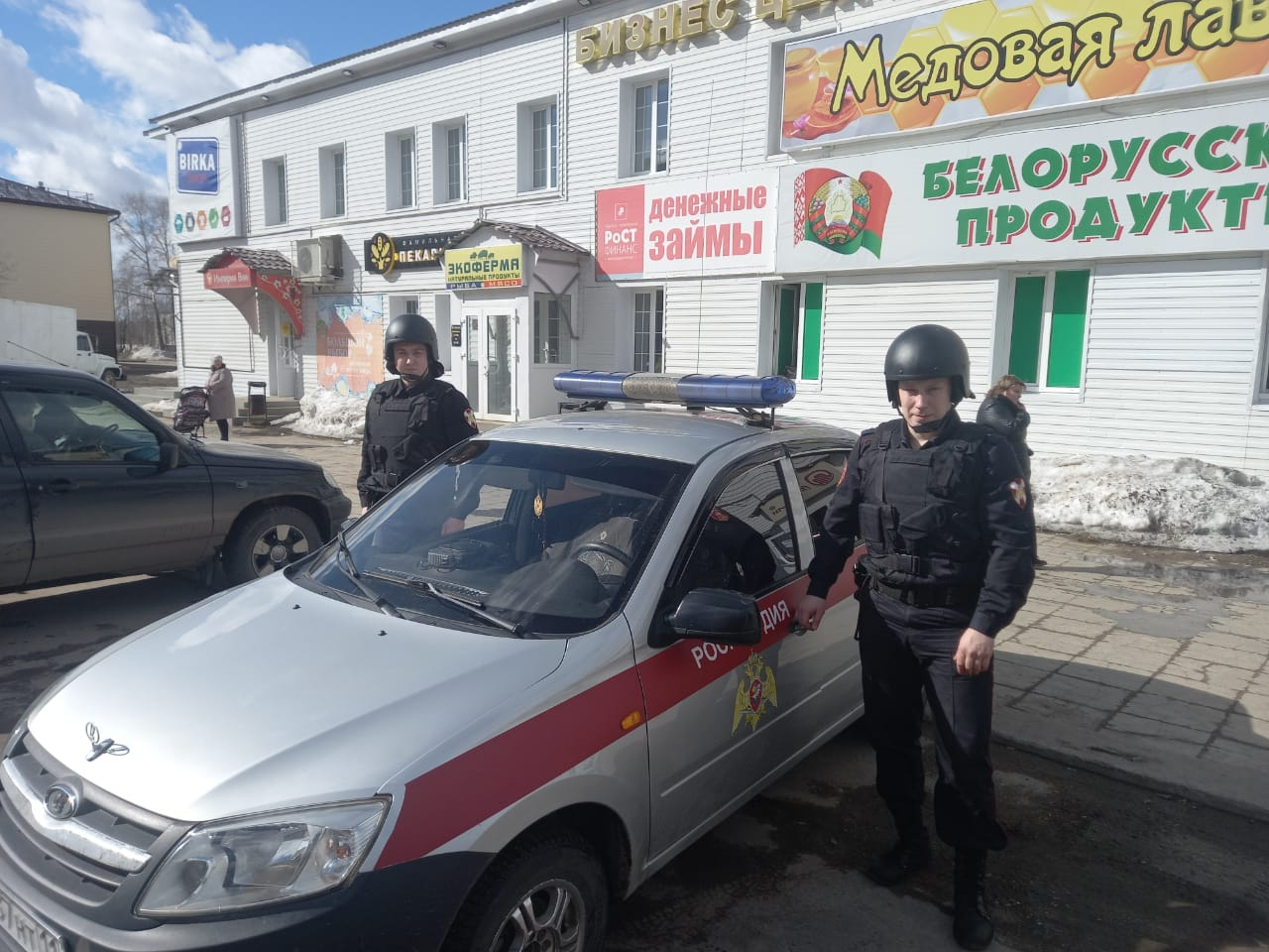 В Коми росгвардейцы предотвратили пожар