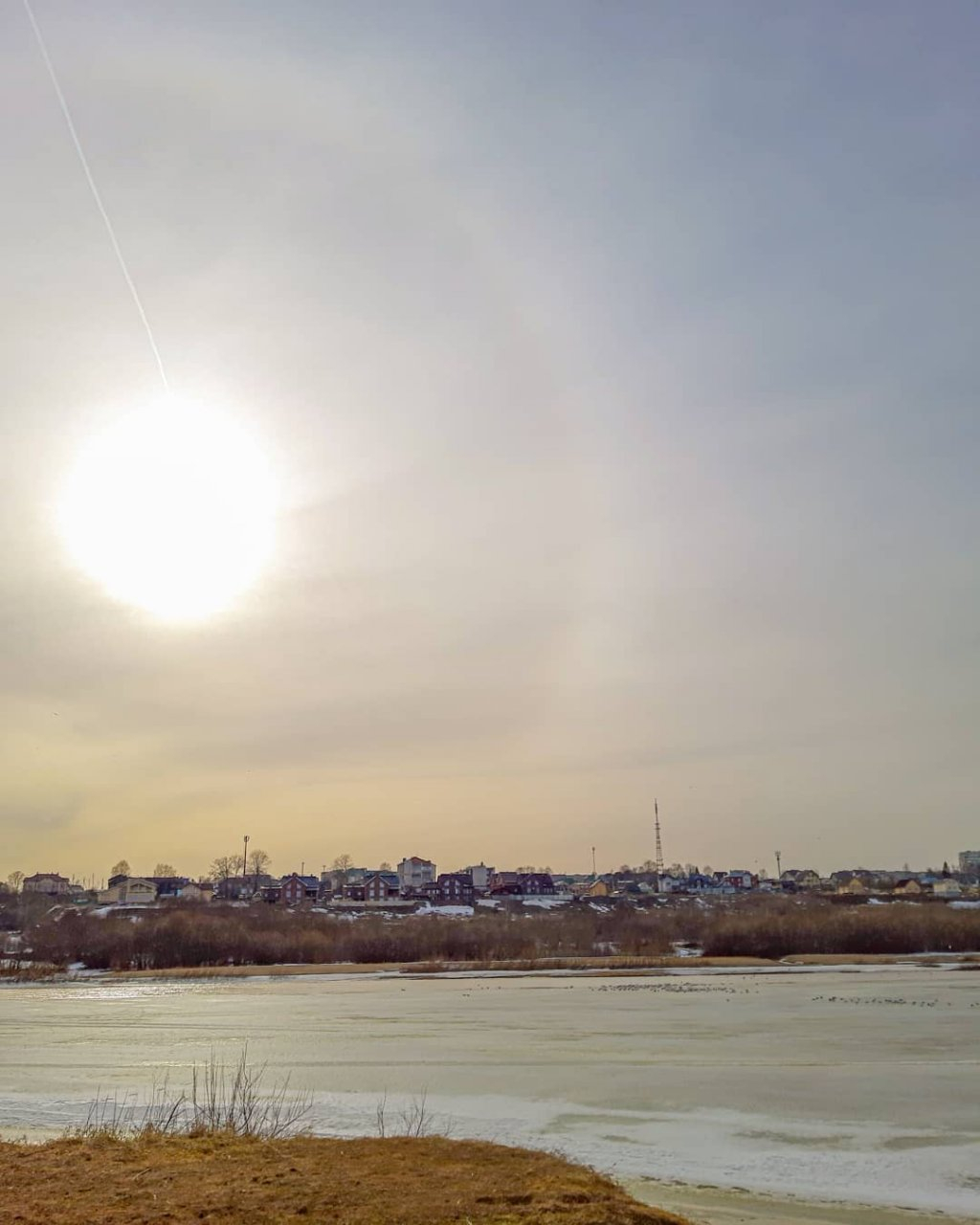 Фото дня в Сыктывкаре: там за рекой