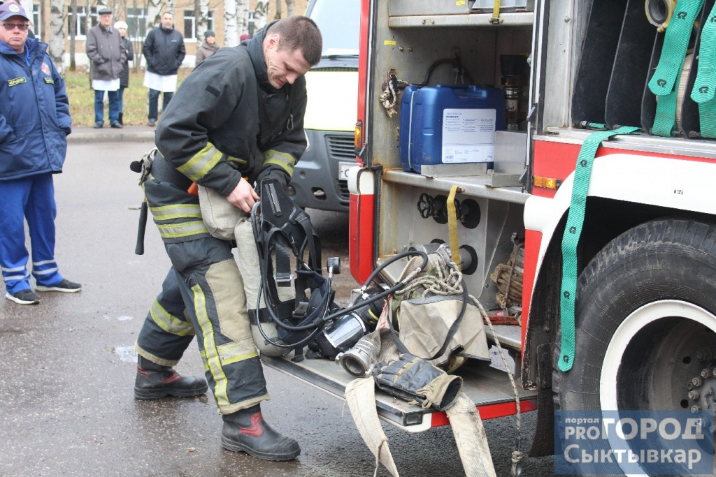 За сутки в Коми произошло четыре пожара