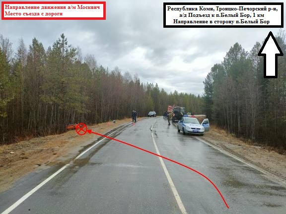 В Коми поездка с пьяным водителем стоила пассажиру жизни