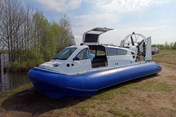 В Коми больных будут переправлять на судне с воздушной подушкой