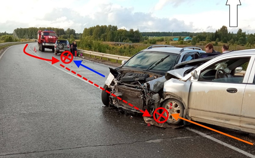 В Коми произошло жесткое ДТП с пострадавшими