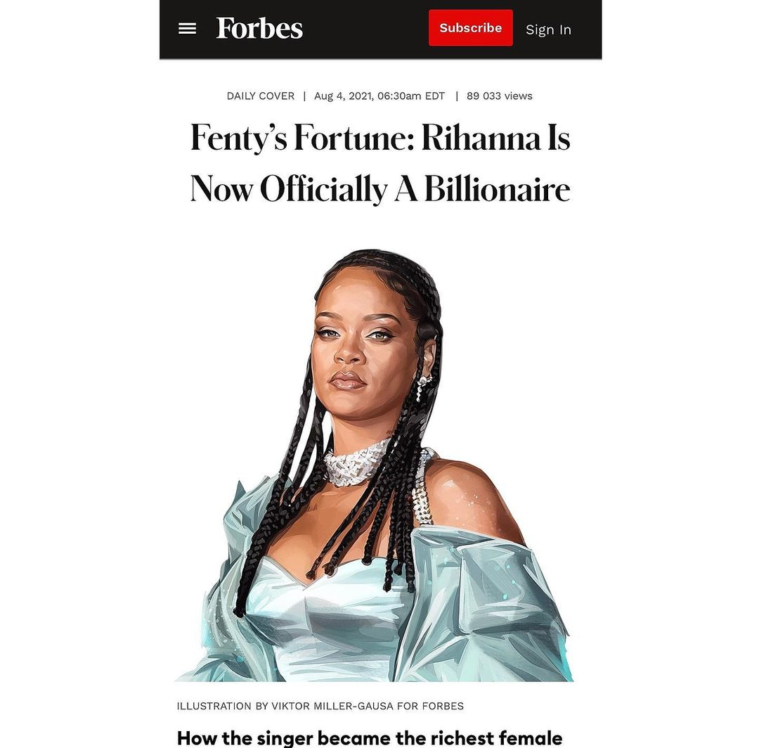 Сыктывкарец создал иллюстрации к списку самых успешных женщин от Forbes