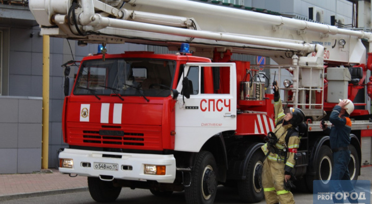 В Коми на пожаре в панельном доме погиб человек