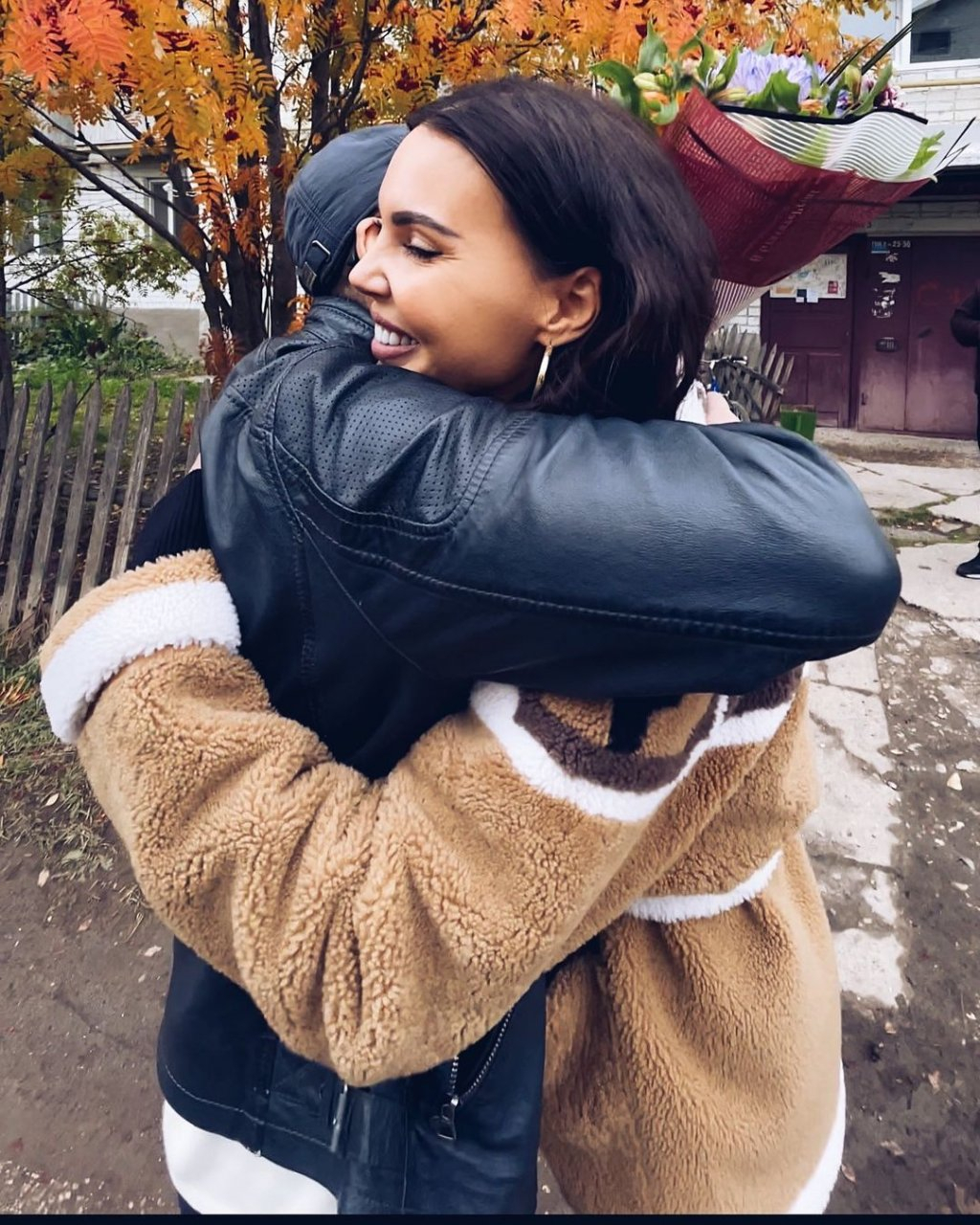 Оксана Самойлова встретилась с родным отцом в Коми