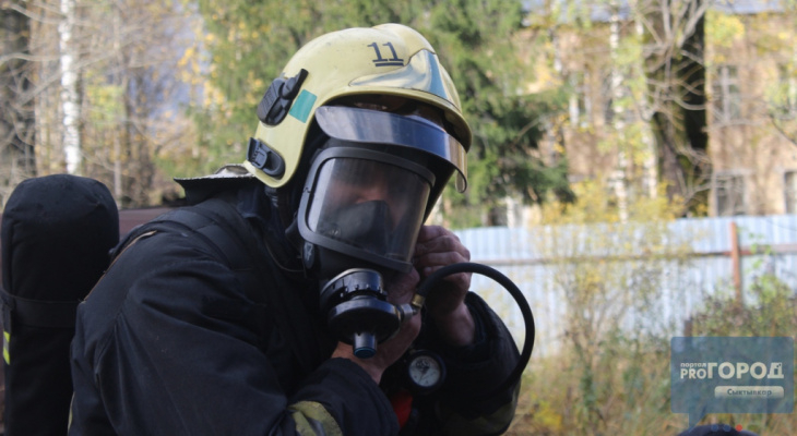 Житель Коми погиб на пожаре в своем доме